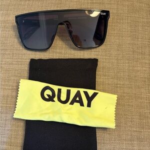 Quay Nightfall Oversized Sunglasses Polarized
